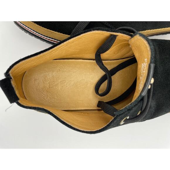 Pre-owned BaBiDiEr Suede Shoes Black 4VS